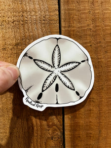 Sand Dollar Sticker