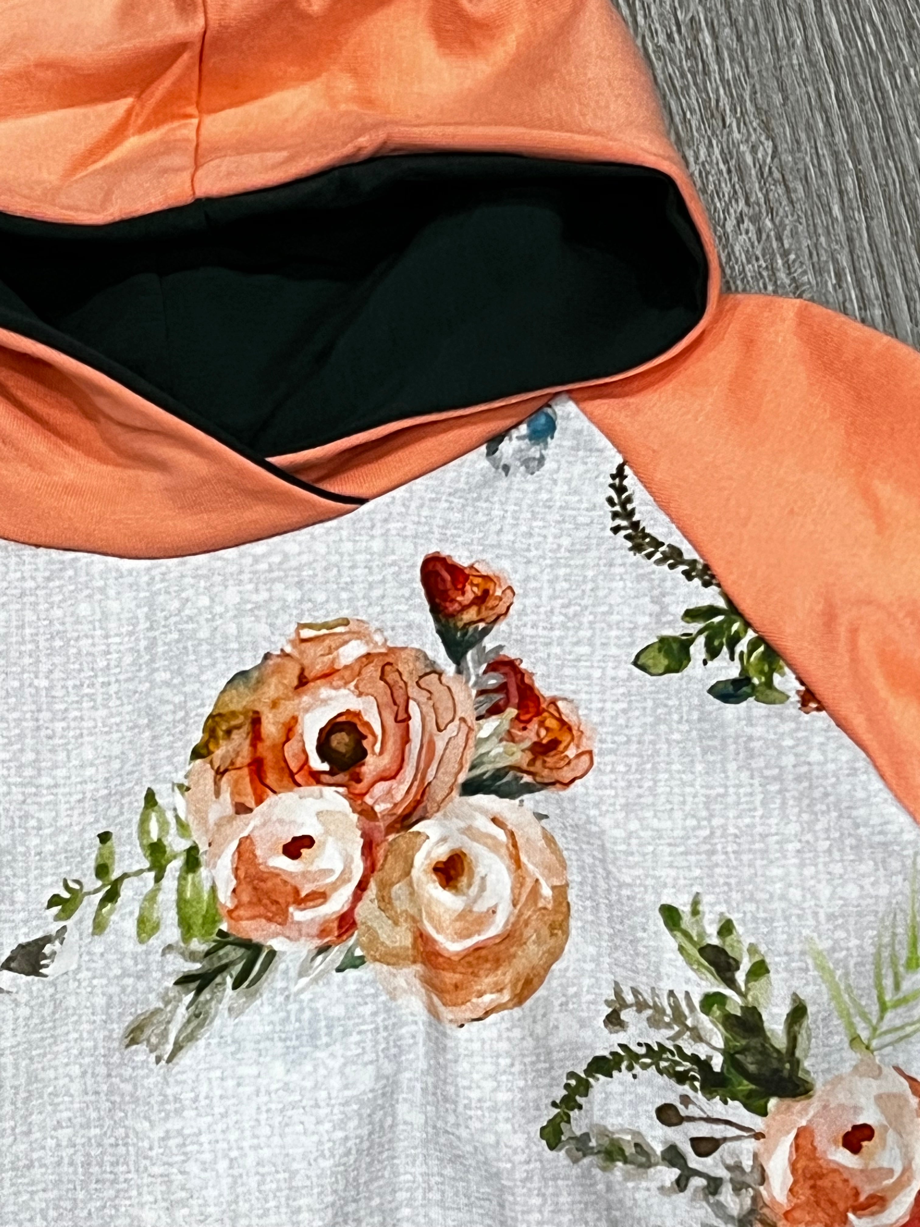 Peach Floral GWM Hoodie