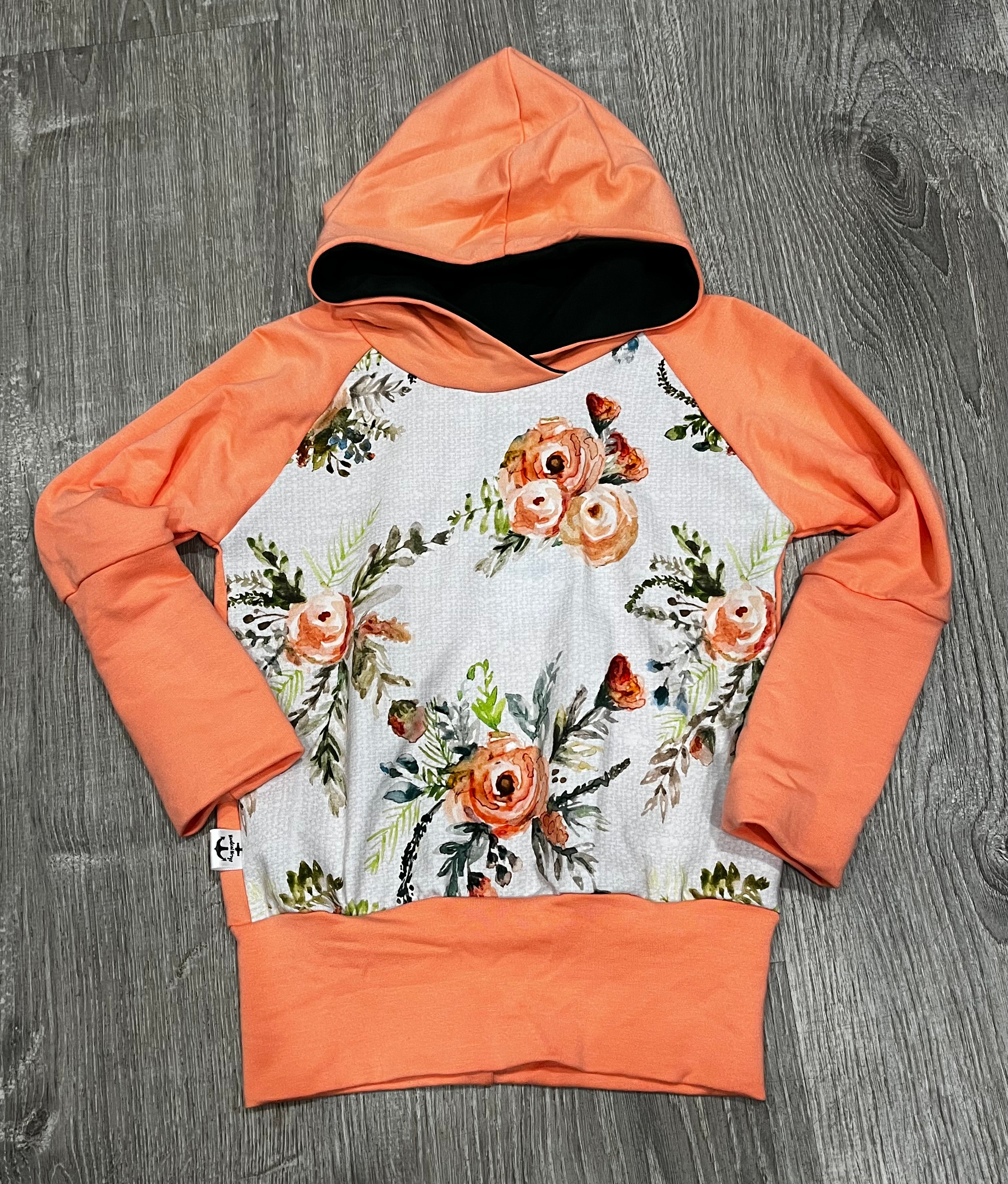 Peach Floral GWM Hoodie