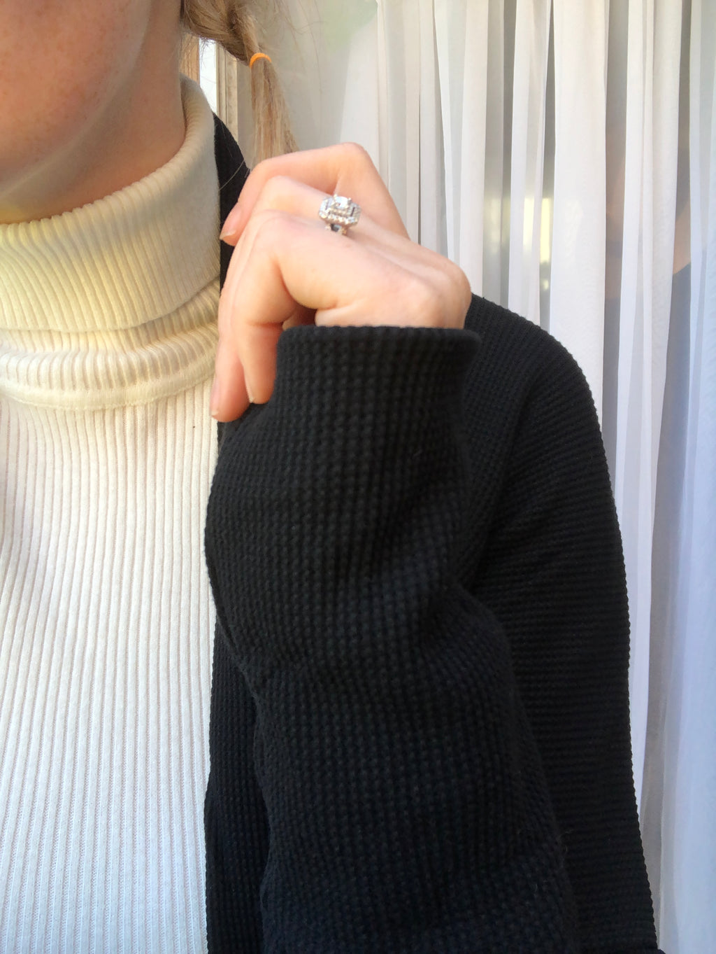 Womans Cardigan BLACK