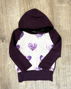 GWM Purple Hearts Hoodie