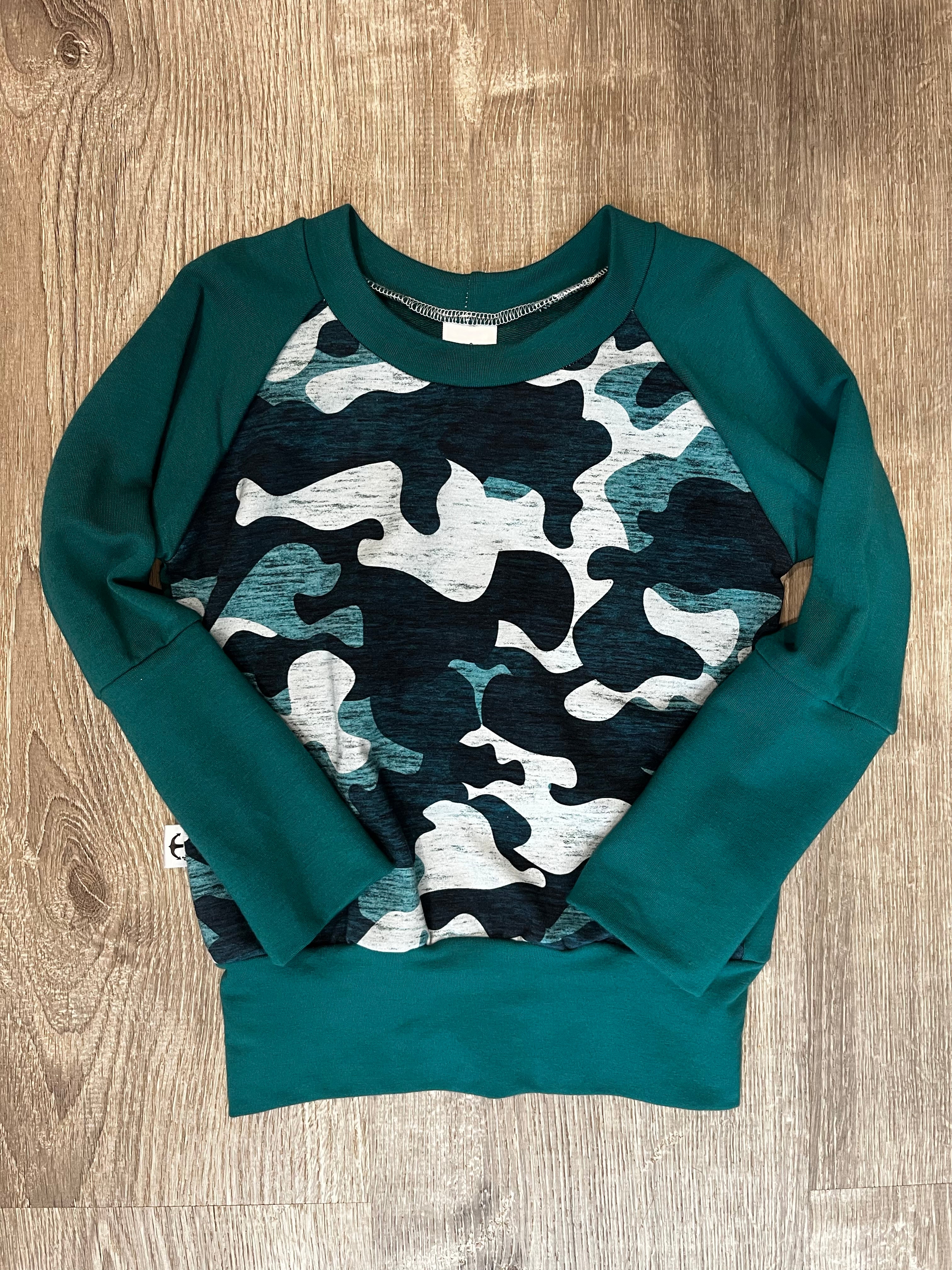 GWM Camo Crew Neck